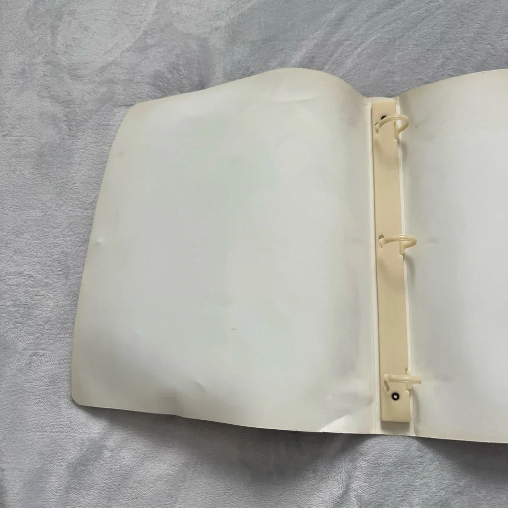 Vintage‎ 1977 Colad Horses Flexiprint Folder ¾” Binder Buffalo NY USA